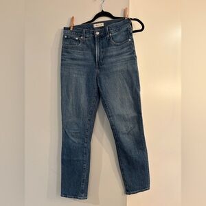 Madewell Women's Straight Leg Jeans in Blue